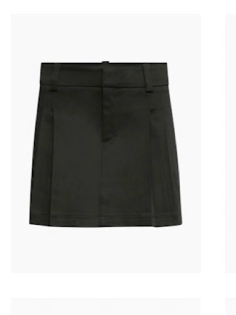 Aritzia Black Mini Skirt with Belt Loops